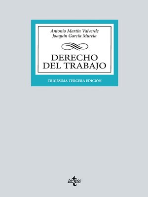cover image of Derecho del Trabajo